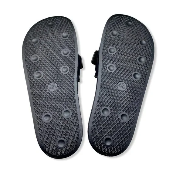 Pastry Adult Black Recovery Customizable XXL Slip On Slides Shoes - Picture 6 of 8